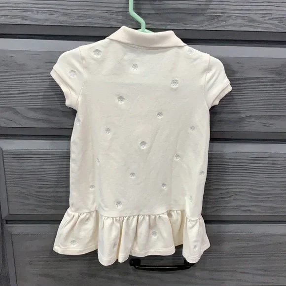 Polo Ralph Lauren toddler girl dress with snowflakes size 2T - Picture 2 of 2